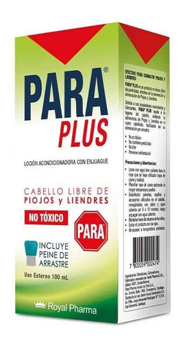 ParaplusPara Plus 100 Ml C/peine