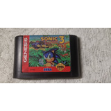 Sonic The Hedgehog 3 Sega Genesis 