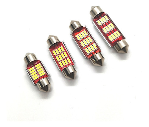 20x Lampadas Torpedo C/ Canbus 12 Smd 31 36 39 41 Mm Premium