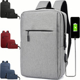 Set 3 Mochila Bolsas Escolar Estudiante Lapicera Tote,estudiante Mochila, Impermeable Antirrobo Color Gris