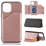 Funda Para iPhone 13 Pro Max Oro Rosa Sin Correa De Muñeca