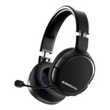 Fone De Ouvido Over-ear Gamer Sem Fio Steelseries Arctis 1 Wireless Black