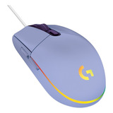 Mouse Gamer Logitech G203 New Rgb Lghtsync Color Lila 