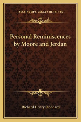 Libro Personal Reminiscences By Moore And Jerdan - Stodda...