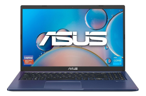 Laptop Asus 15.6'' Ram 8gb / 256gb + 1tb X515ea-bq1303w Ci3 Color Azul