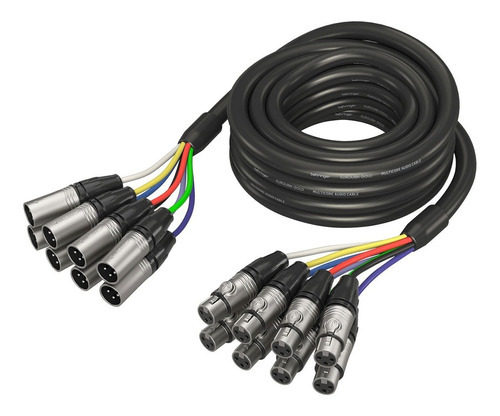 Cable Behringer Gmx-500 Snake Medusa 8 Canales 5 Metros Xlr