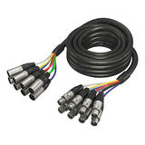 Cable Behringer Gmx-500 Snake Medusa 8 Canales 5 Metros Xlr