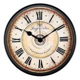 Reloj De Pared Silencioso Estilo Europeo, Retro, Vintage