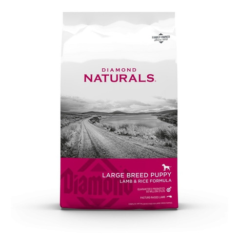 Alimento Diamond Naturals Large Breed Puppy De 9kg