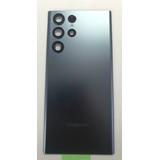 Tapa Trasera Compatible Samsung S22 Ultra Cristal Camaras