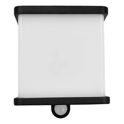 Lámpara Arbotante Solar Led Exterior Tecnolite Sensor Mov Color Negro | Envío gratis