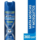 Selton Mata Moscas Y Mosquitos Azul 360cc