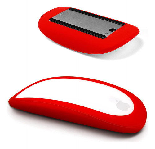 Protector De Silicona Para Apple Magic Mouse 1/2 Rojo Irain