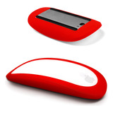 Protector De Silicona Para Apple Magic Mouse 1/2 Rojo Irain