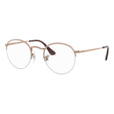 Armazon Ray-ban Rb3947v 2943 Round Gaze Bronce Cafe