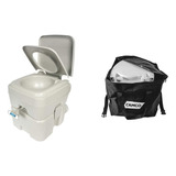 Inodoro Portatil Para Camping, Pesca, Casa Rodante - 20l