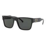 Gafas De Sol Versace Ve4379 Hombre Originales Color Negro Color Del Armazón Negro