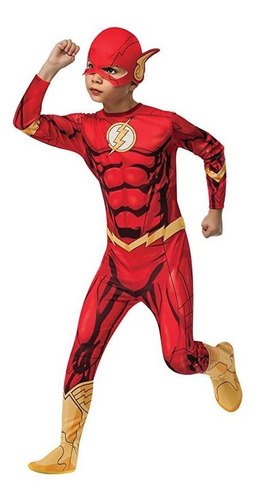 Disfraz De Rubies Dc Universe Flash, Niño Mediano