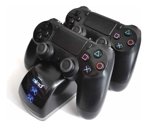 Cargador Base Dock Dual Controles Ps4 - Ps