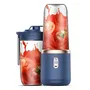 Licuadora Portátil Recargable 400ml Con 2 Vasos | Envío gratis