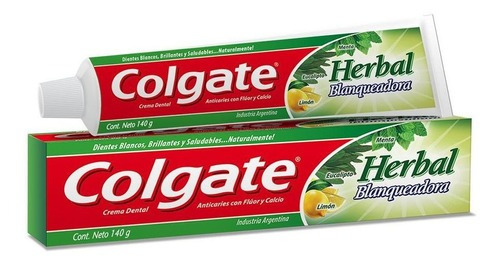 Colgate Crema Herbal Blanqueadora 140gr