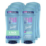 Secret Desodorante Antitranspirante Para Mujer, Sin Perfume