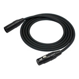 Cable De Microfono Kirlin Mpc-470pb/bk Negro De 10m