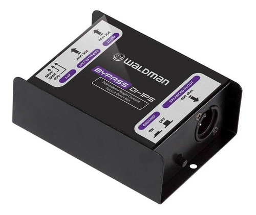 Direct Box Passivo Waldman Bypass Di-1ps - 1 Canal - Nf Gtia