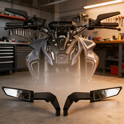 Espejos Stealth Winglets Yamaha Mt 07/09/10 Sp Mt-09 2026