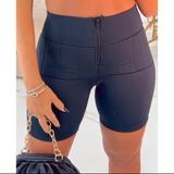 Shorts Lipo Plus Size Levanta Bumbum