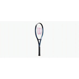 Raqueta De Tenis Wilson Ultra 100 V4 Tamaño De Grip 4 3/8 Color Azul Perlado 300 Gramos Grafito