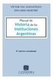 Manual De Historia Instituciones Argentinas Tau Anzoategui