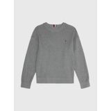 Sweater Essential Regular Fit Gris Tommy Hilfiger