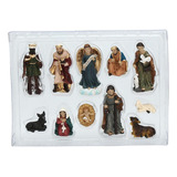 Set De Figuras Pequeñas De Navidad Baby Je [u], 11 Unidades