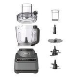 Procesador De Alimentos 1000w, 4 Funciones, 9 Tazas, 3 Cuchi