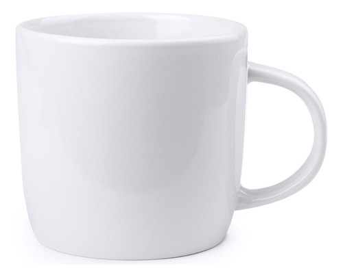 Set X6 Jarro Mug Taza De Cerámica Blanco 350 Cc 