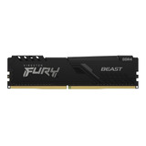 Memoria Ram Kingston Fury Beast Black Ddr4 2666mhz 16gb