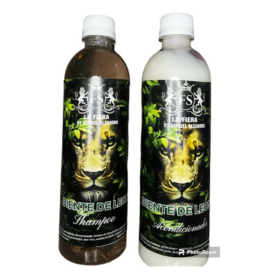 Shampoo Anti Caída Anti Caspa Y 100% Natural Y Acondicionado