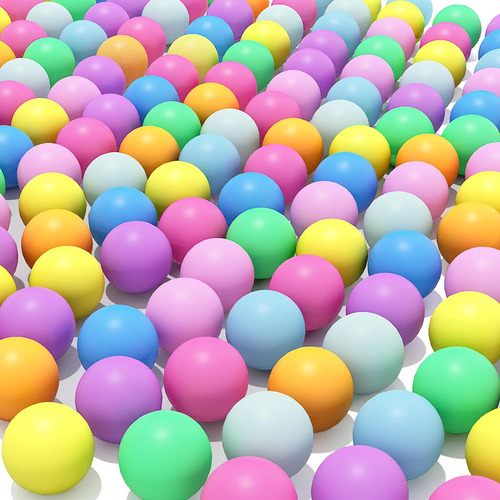 60 Piezas De Pelotas De Ping Pong De Colores, 40 Mm, Color D
