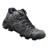 Bota Adventure Masculina Bull Terrier Axis - Camuflado