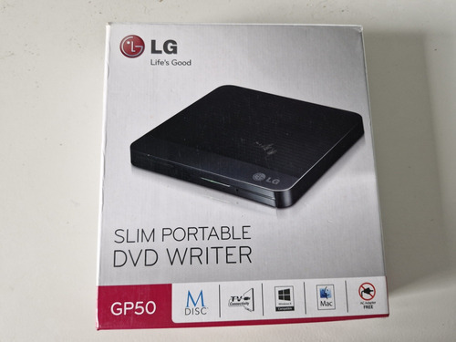 LG Slim Portable Dvd Writer