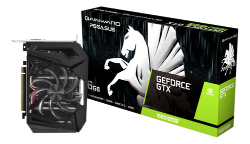 Placa De Video Geforce Gtx 1660 Super 6gb Gainward Pegasus