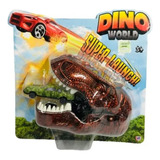 Lanzador De Autos Dinosaurio Rex Jurassic Park Con Auto