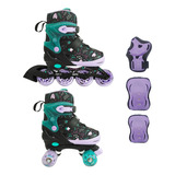 Rollers / Patines 2en1 Extensibles Britz Kossok +protec