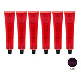 Schwarzkopf Igora Royal Kit X6 Tintura Pelo Tono 5.99 X 60gr