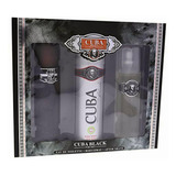 Parfum De France Cuba Black Men Gift Set Eau De Toilette 100