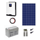 Kit Solar Fotovoltaico 3000w Híbrido Básico Mppt