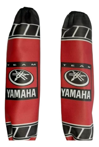 Cubre Amortiguador Moto Yamaha Team /kit X2-bmmotopartes 