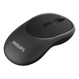 Mouse Sem Fio Recarregável Philips  400 Series Spk7413 Black