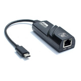 Adaptador Usb-c 3.1 Tipo C Red Lan Rj45 Gigabit 10/100/1000